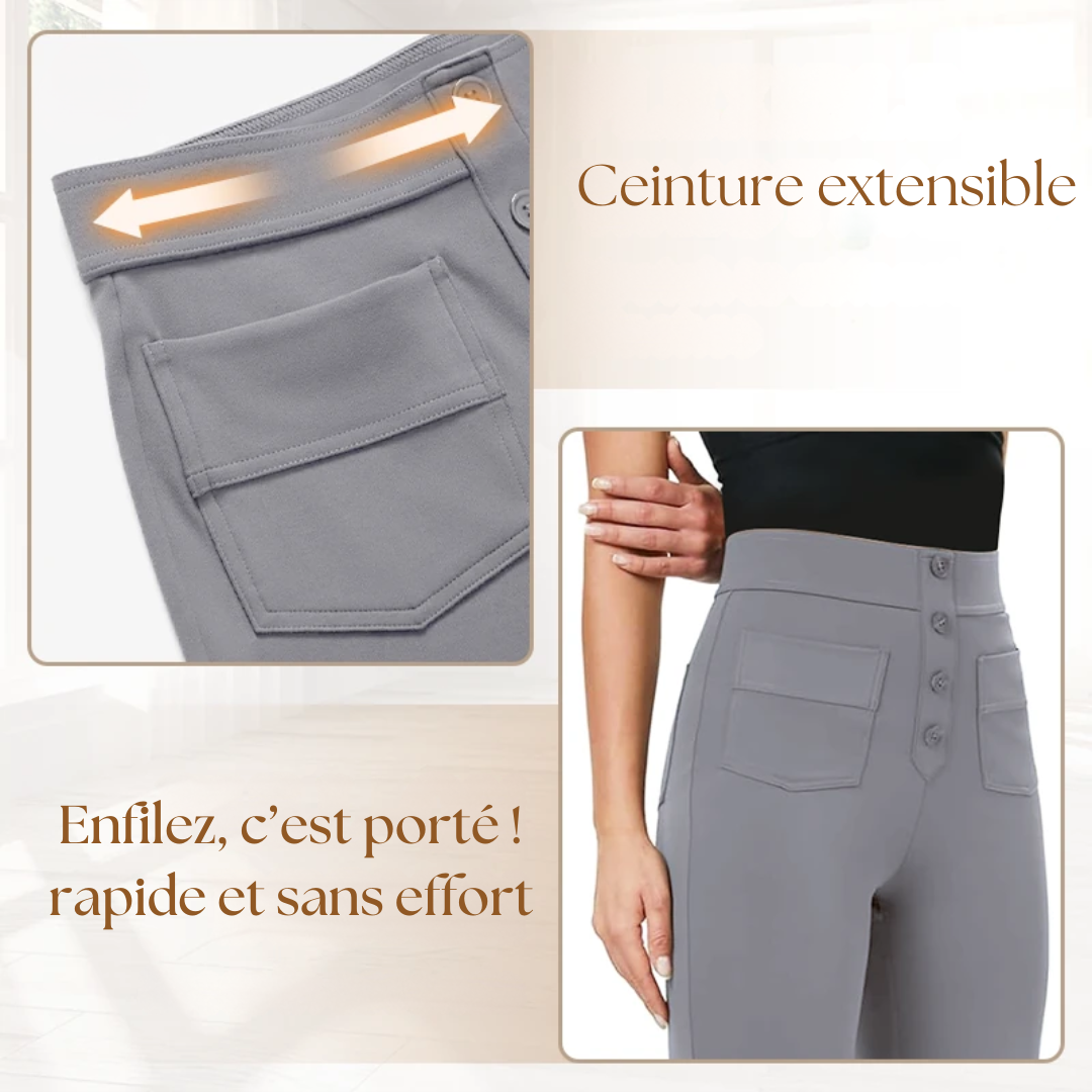 Elise de Paris | Pantalon Confort Élégant