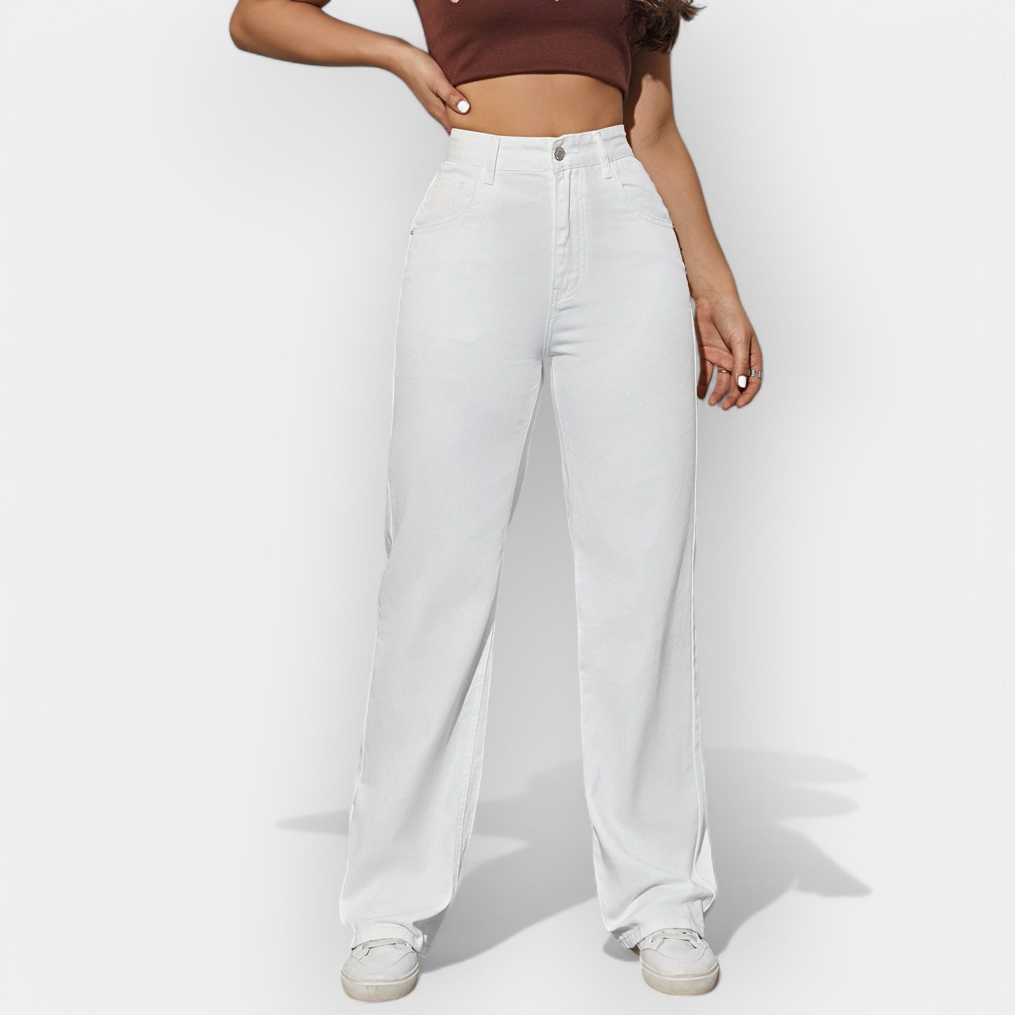 Elise de Paris| Classic Straight Leg Jeans