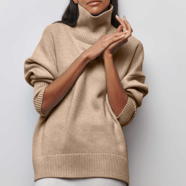 Elise de Paris | Elevated neck pullover