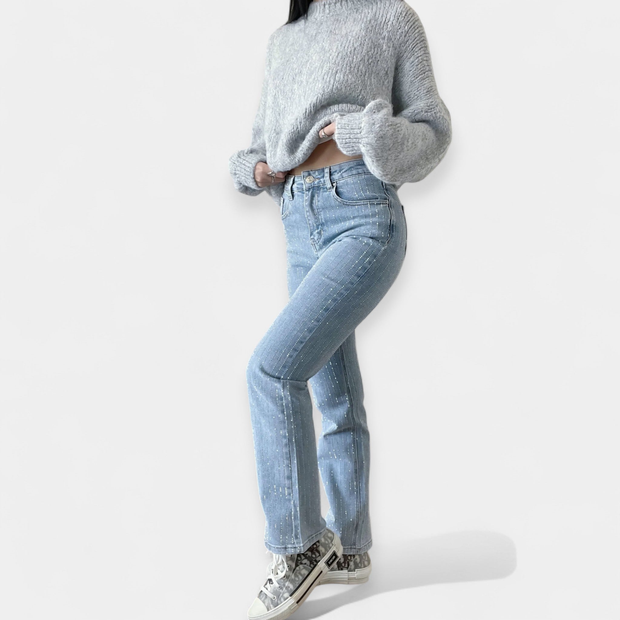 Elise de Paris | Shimmering Denim