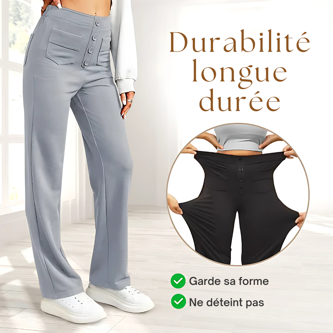 Elise de Paris | Pantalon Confort Élégant