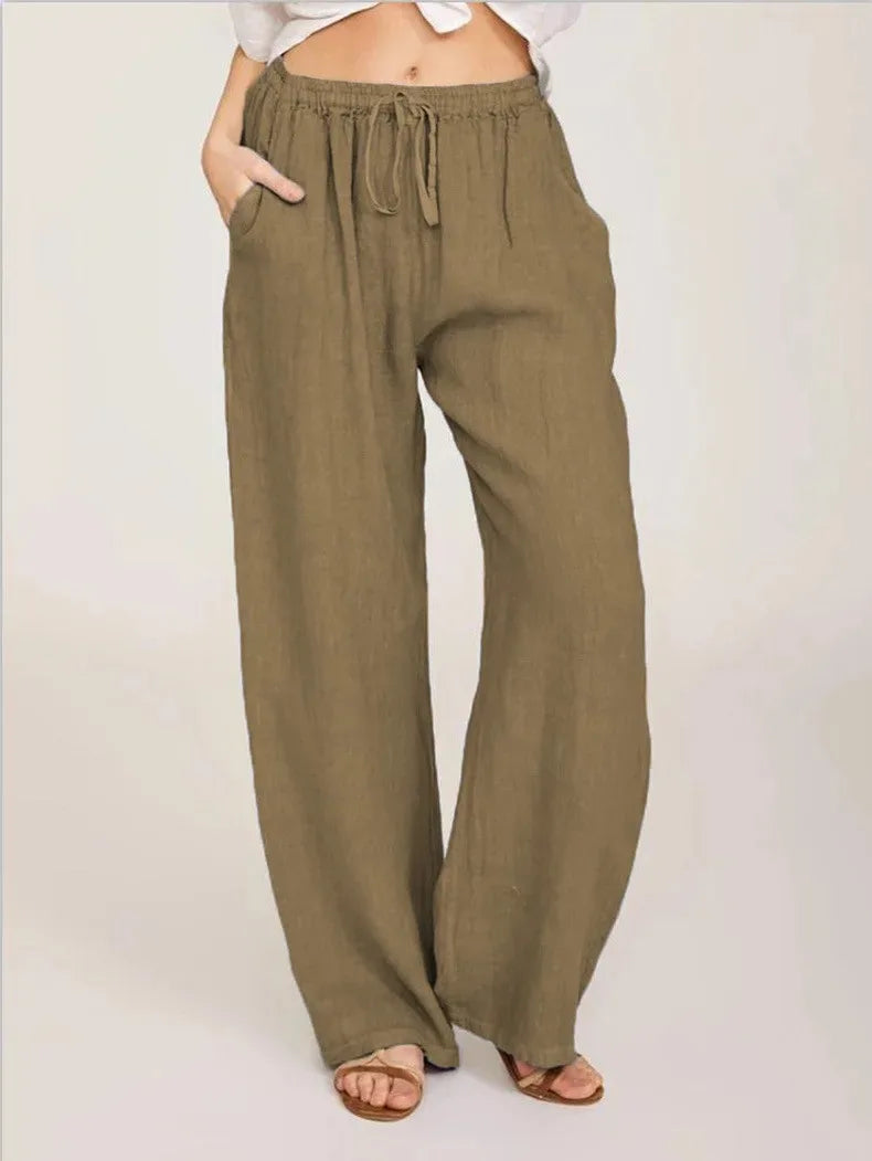 Elise de Paris | Pantalon Lin