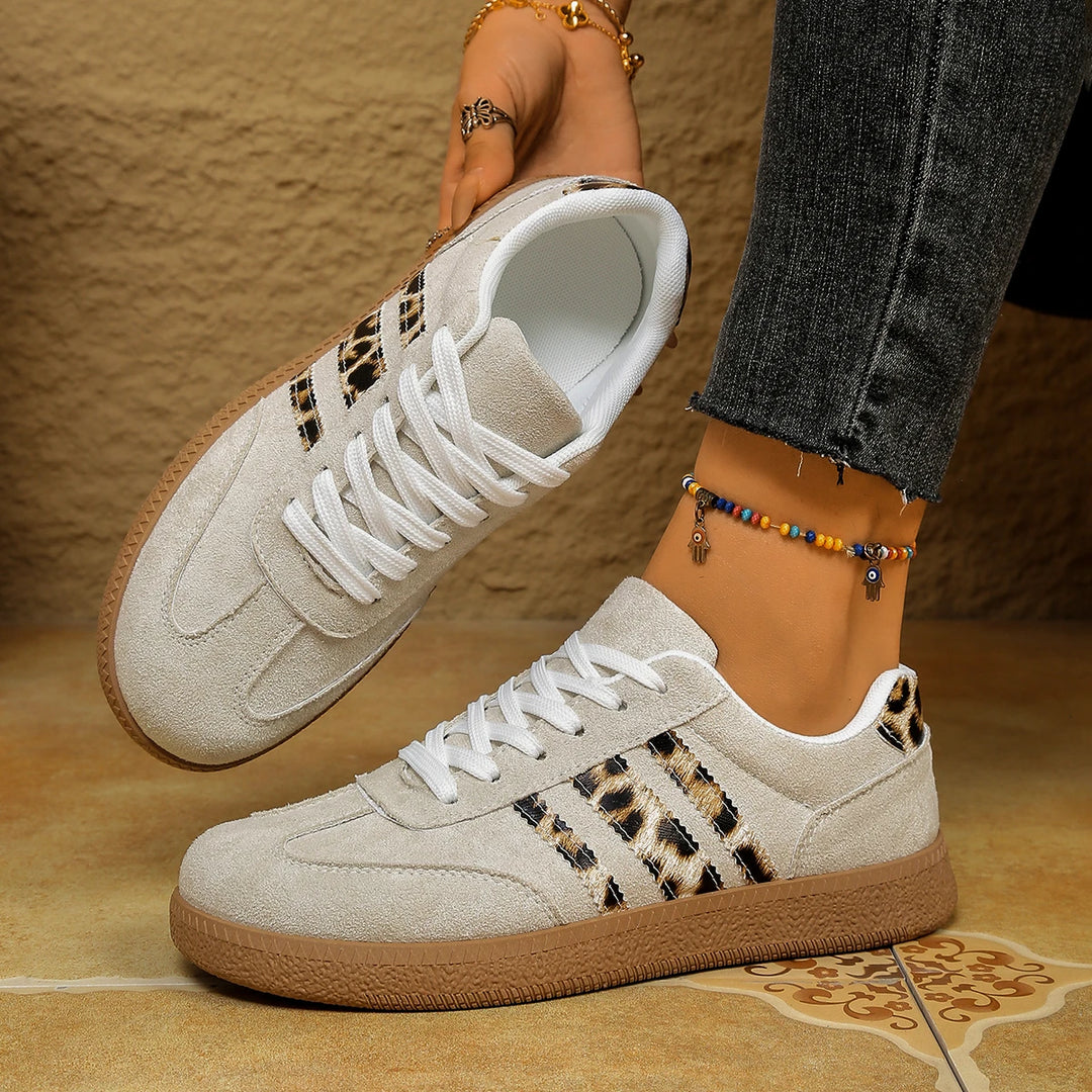 Elise de Paris | Baskets Casual Léopard