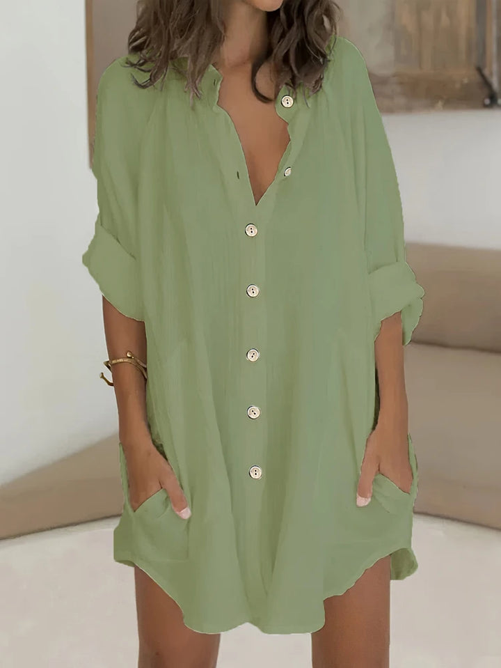 Elise de Paris | Blouse Boutonnée