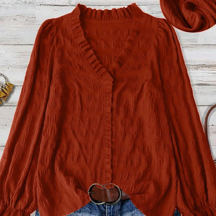 Elise de Paris | Blouse Brique