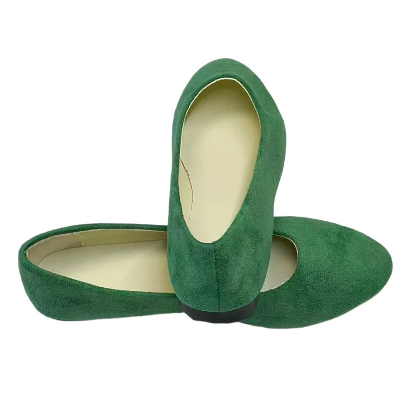 Elise de Paris | Ballerines Vert Olive