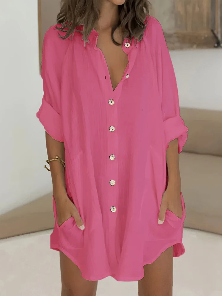 Elise de Paris | Blouse Boutonnée