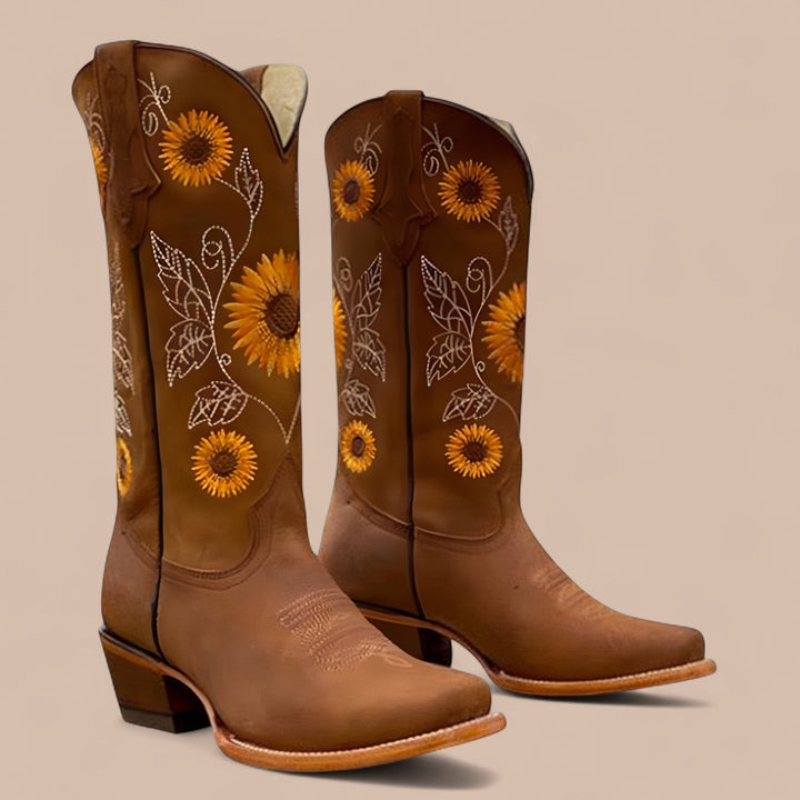 Elise de Paris | Bottines élégantes de style western Nicola