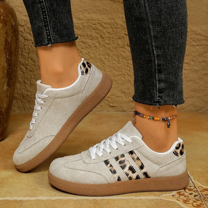 Elise de Paris | Baskets Casual Léopard