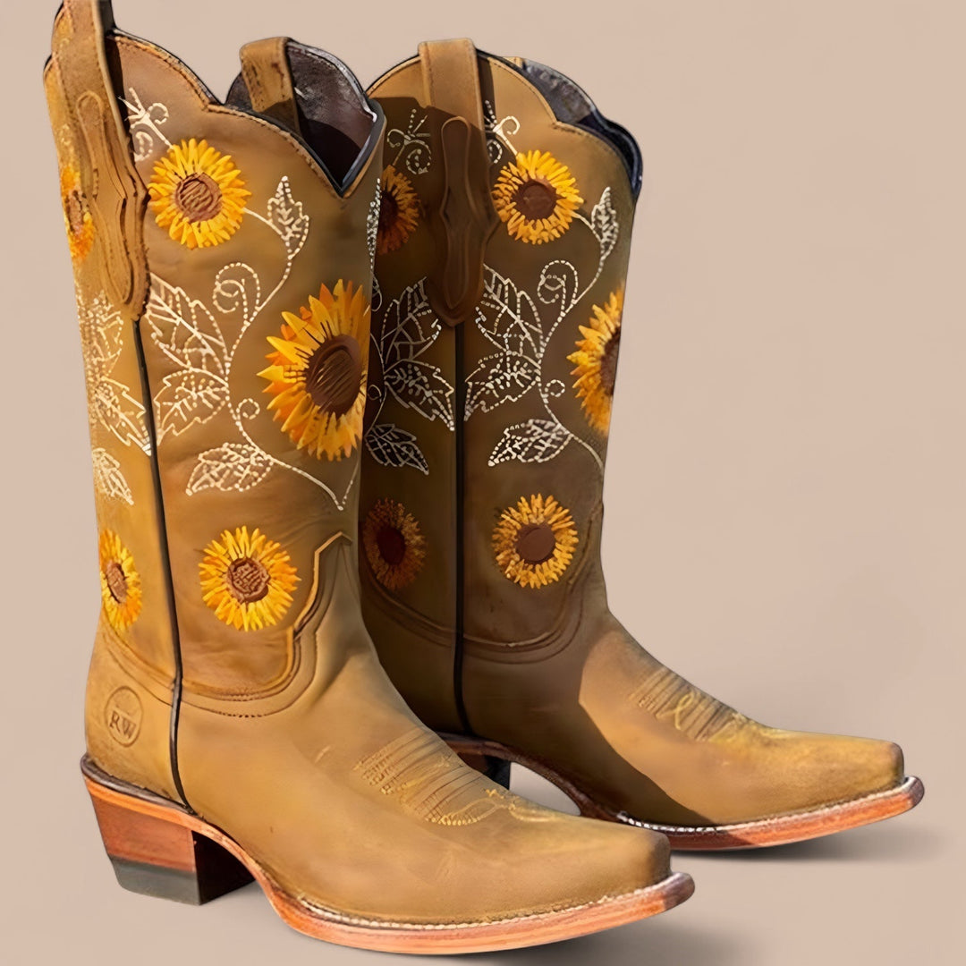 Elise de Paris | Bottines élégantes de style western Nicola