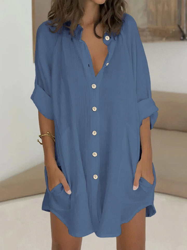Elise de Paris | Blouse Boutonnée