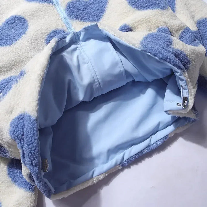 Elise de Paris | Veste réversible à cœurs