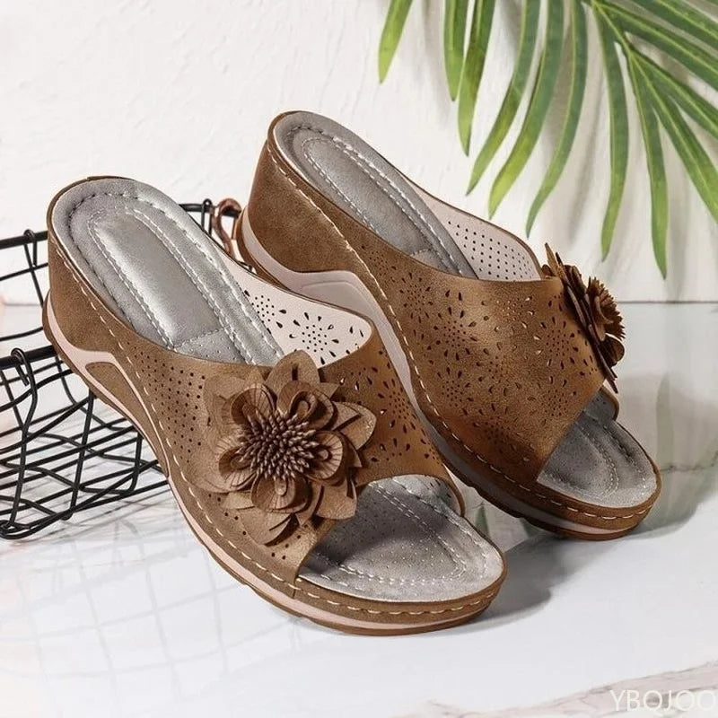 Elise de Paris | Sandale Florale
