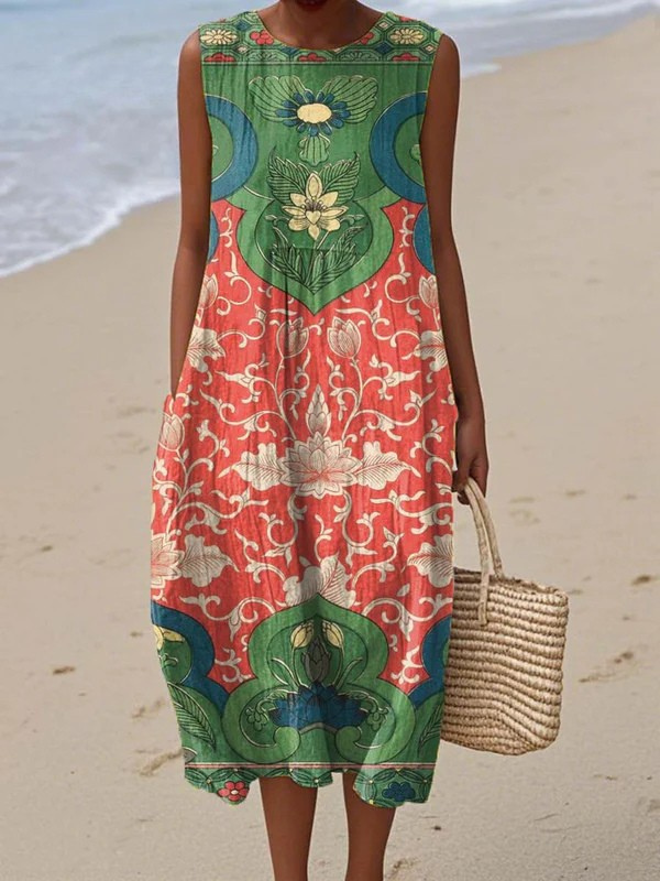 Vera | Bohemian Midi Šaty