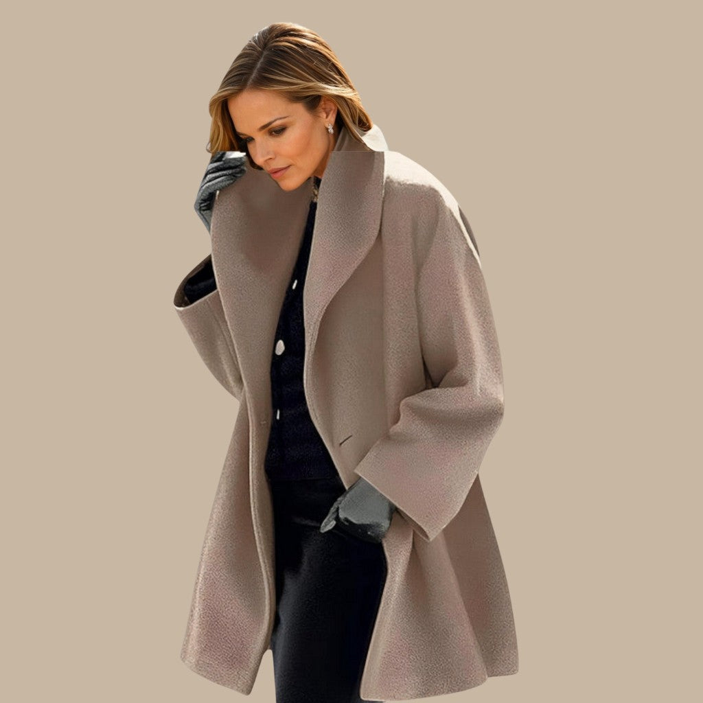 Elise de Paris | Manteau en Laine Chaude – Élégance Féminine