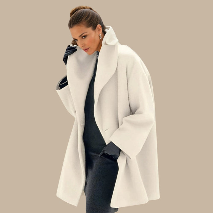 Elise de Paris | Manteau en Laine Chaude – Élégance Féminine