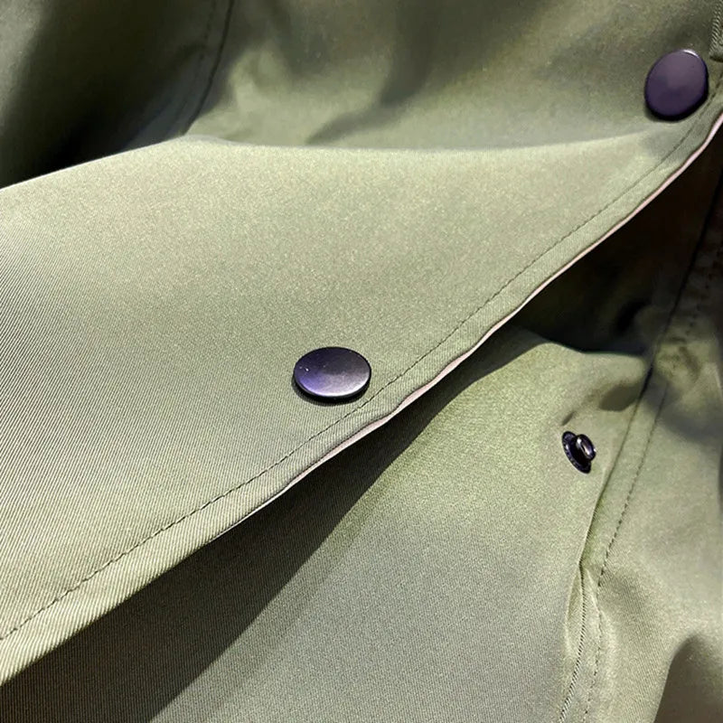 Elise de Paris | Veste Imperméable Femme Légère avec Taille Réglable et Protection Contre le Vent