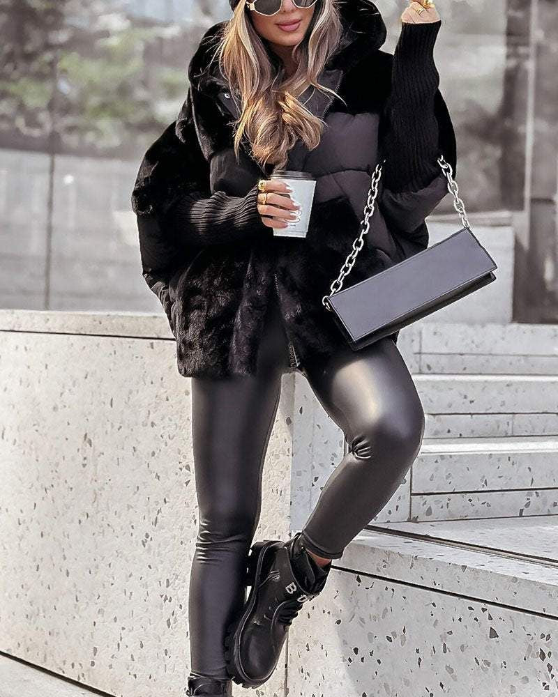 Elise de Paris | Veste Thermique à Capuche Élégante Femme