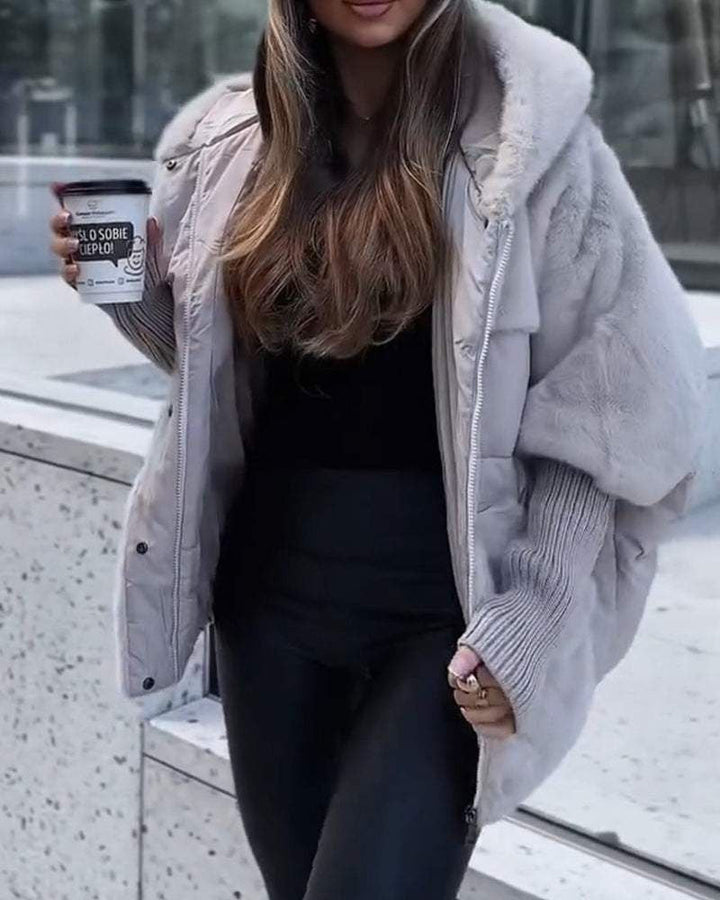 Elise de Paris | Veste Thermique à Capuche Élégante Femme