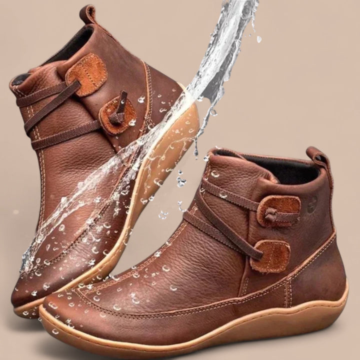Elise de Paris | Megan - Bottes de Cheville Imperméables