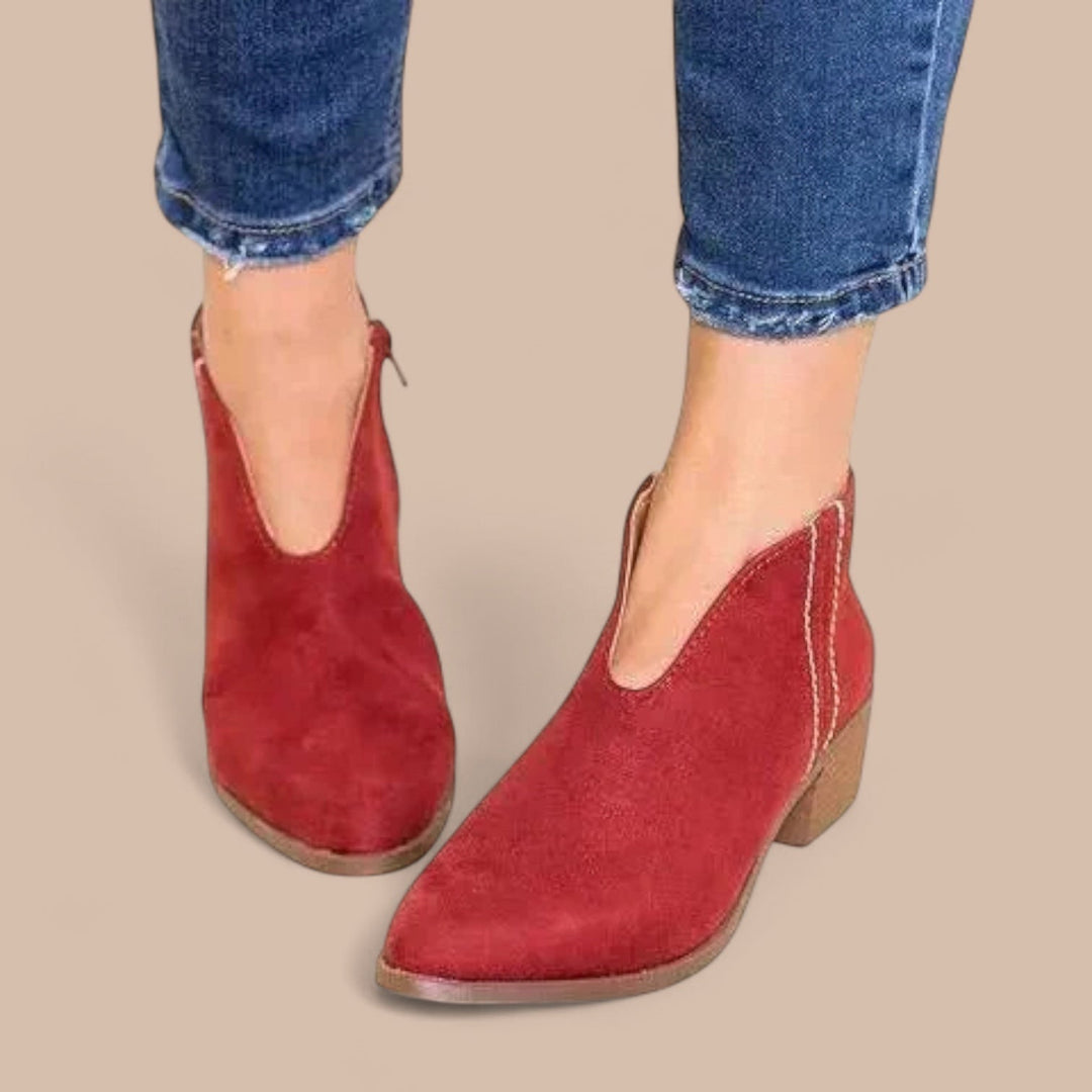 Elise de Paris | Bottes Orthopédiques avec Fermeture Éclair