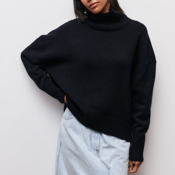 Elise de Paris | Elevated neck pullover