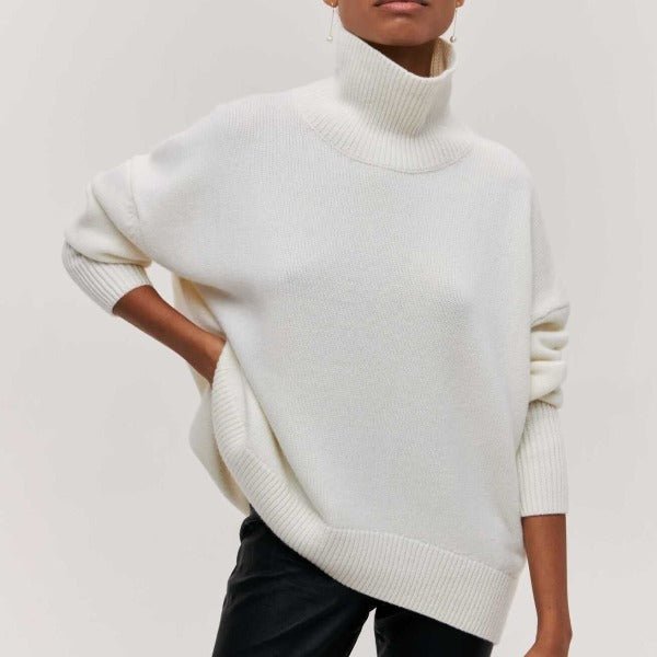 Elise de Paris | Elevated neck pullover