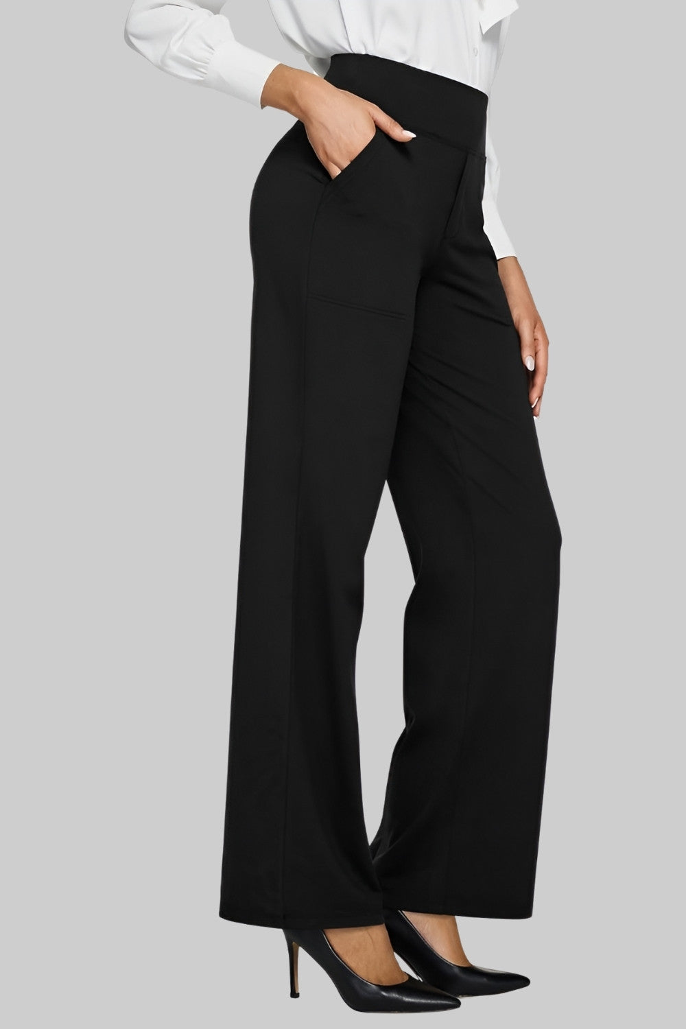 Elise de Paris | Pantalon stretch femme — confort au quotidien