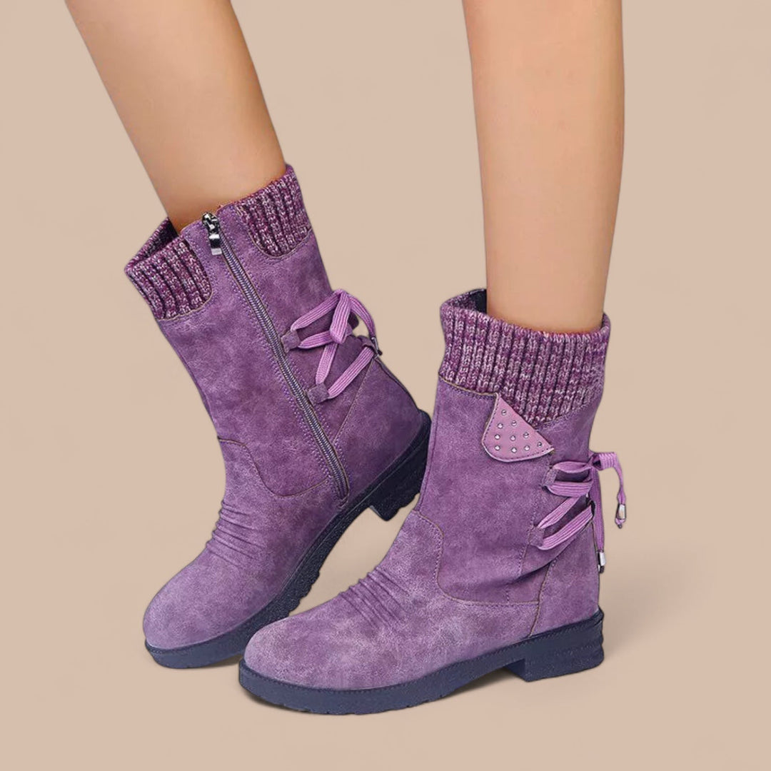 Elise de Paris| Bottes imperméables antidérapantes pour femmes
