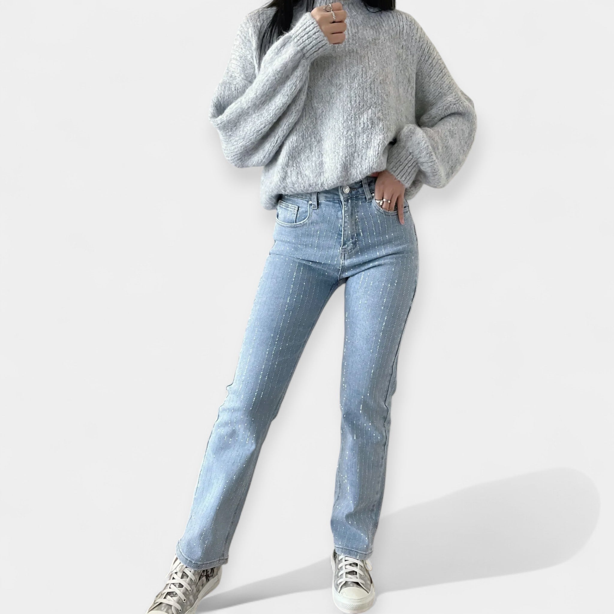 Elise de Paris | Shimmering Denim