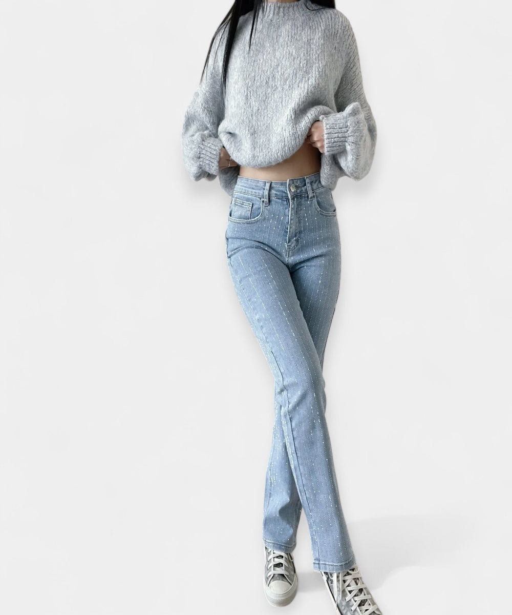 Elise de Paris | Shimmering Denim