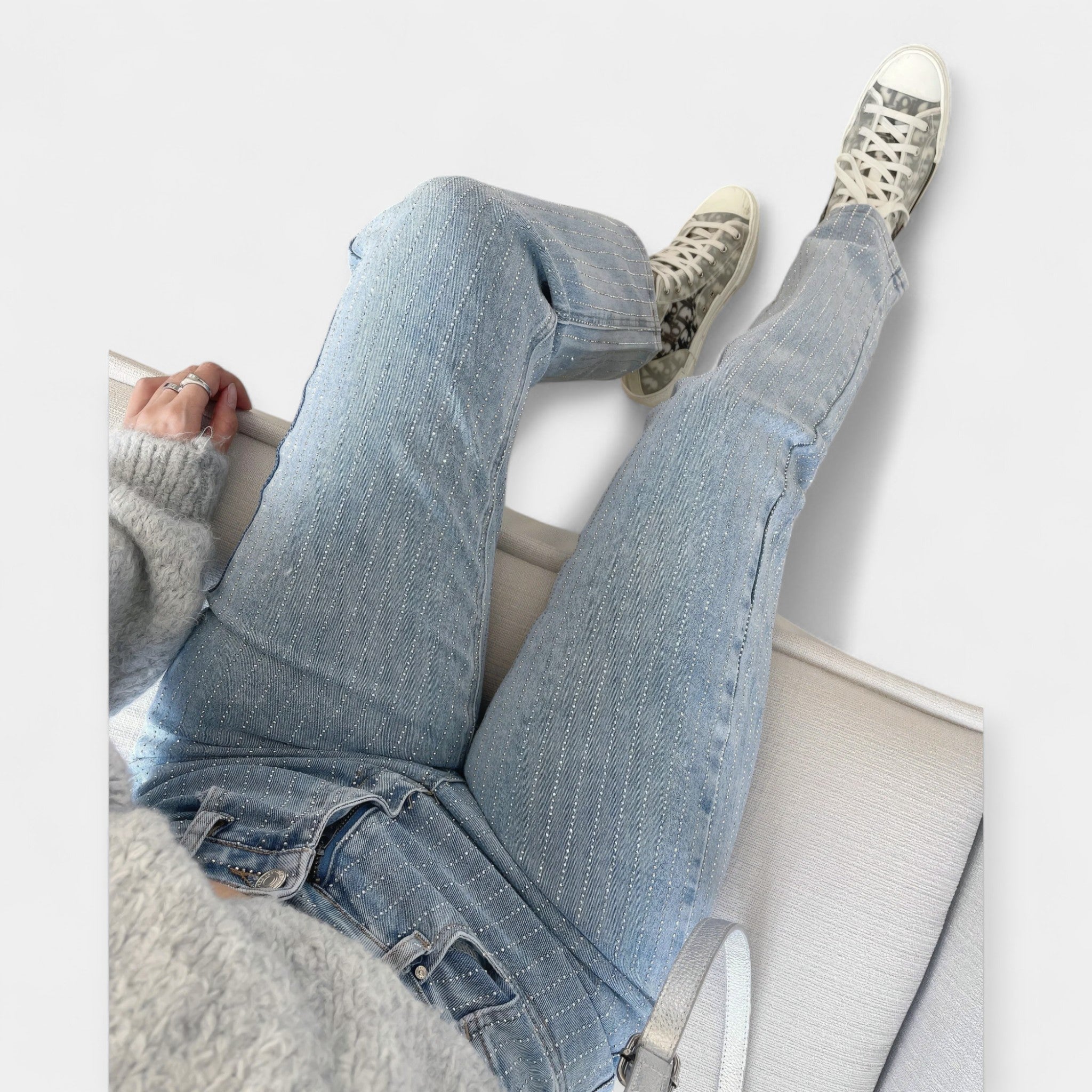 Elise de Paris | Shimmering Denim