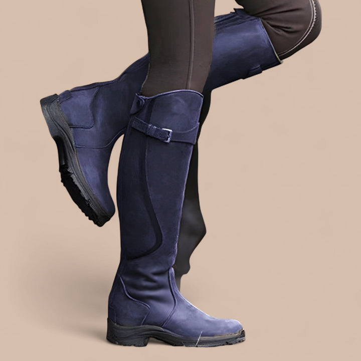 Elise de Paris| Bottes en cuir orthopédique